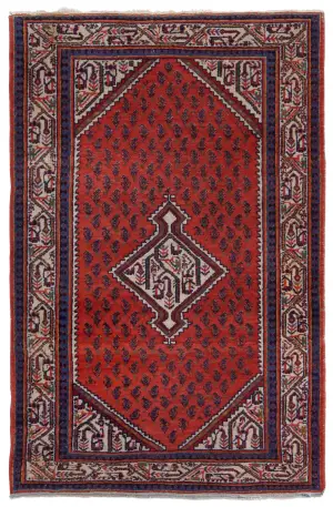 Persian-One of a Kind Mir Ivory - 3' 3'' x 5' 2''