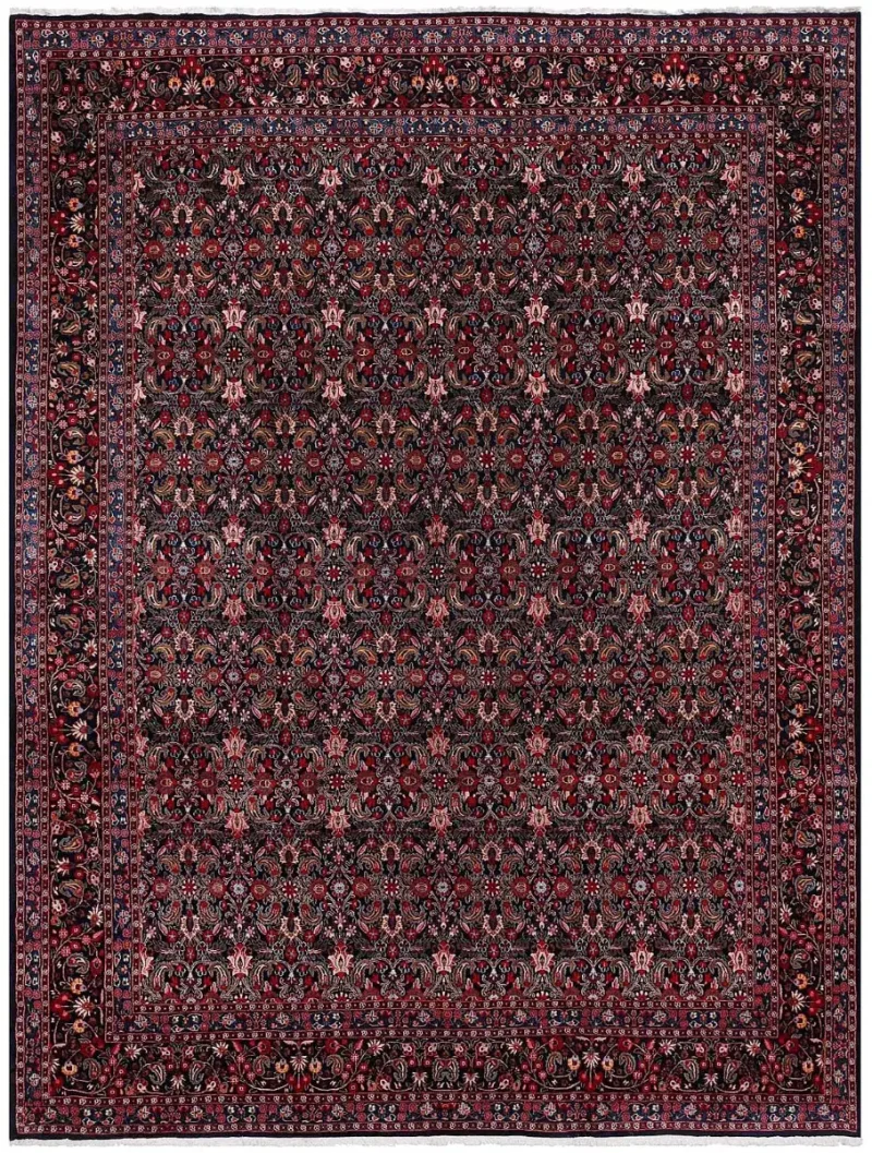Persian-One of a Kind Moud Navy/Multi  -  9' 9'' x  12' 9''