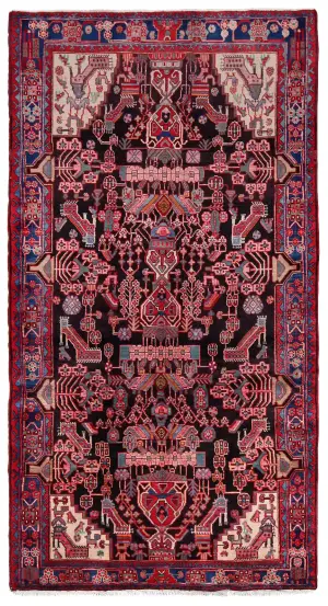 Persian-One of a Kind Nahavand Black - 5' 3'' x 9' 7''