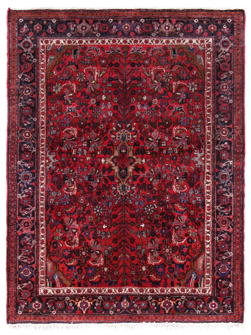 Persian-One of a Kind Senneh Black  -  4' 4'' x  7' 4''