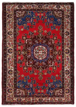 Persian-One of a Kind Tafresh Beige - 4' 5'' x 6' 5''