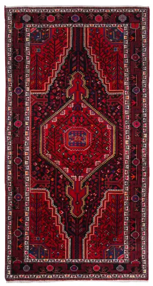 Persian-One of a Kind Tuyserkan Red - 4' 7'' x 8' 9''