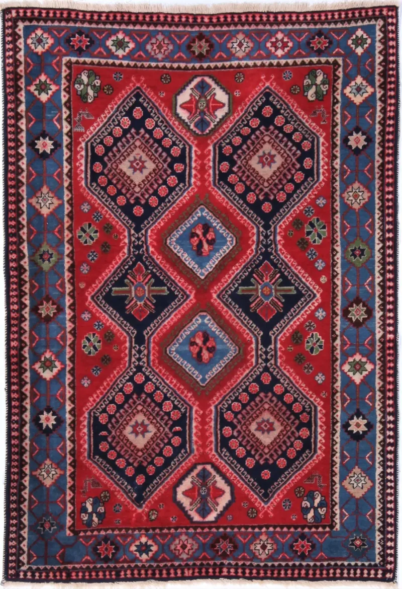 Persian-One of a Kind Yalameh Red  -  3' 8'' x  5' 2''