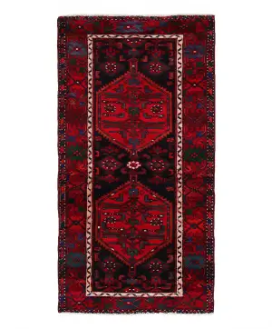 Persian-One of a Kind Zanjan Red - 3' 8'' x 6' 11''