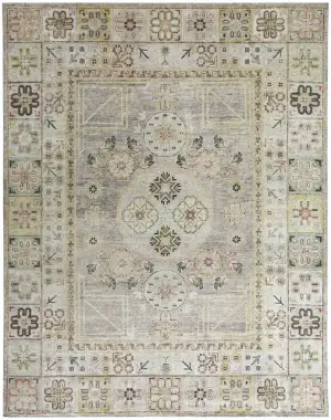 Rivyan RVYN-02 Light Grey/Multi - 7' 11'' x 10' 2''
