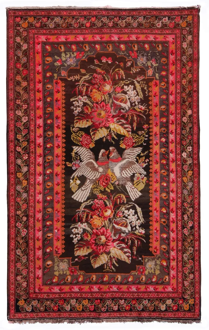 Russian-One of a Kind Bessarabian Brown  -  4' 4'' x  6' 7''