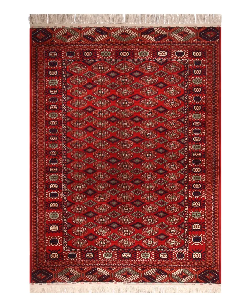 Russian-One of a Kind Bokhara Red  -  6' 10'' x  9' 9''