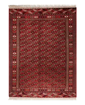 Russian-One of a Kind Bokhara Rust - 6' 11'' x 10'