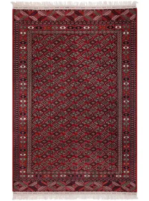 Russian-One of a Kind Bokhara Rust - 6' 11'' x 10'