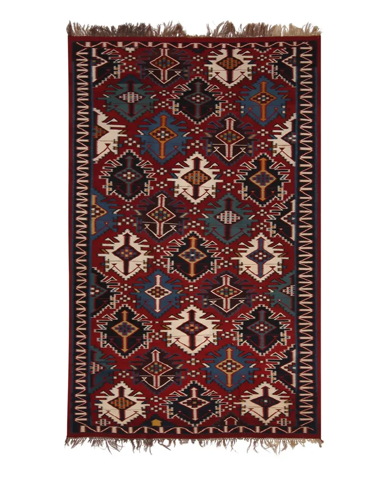 Russian-One of a Kind Caucasian Rust  -  6' 3'' x  10' 6''