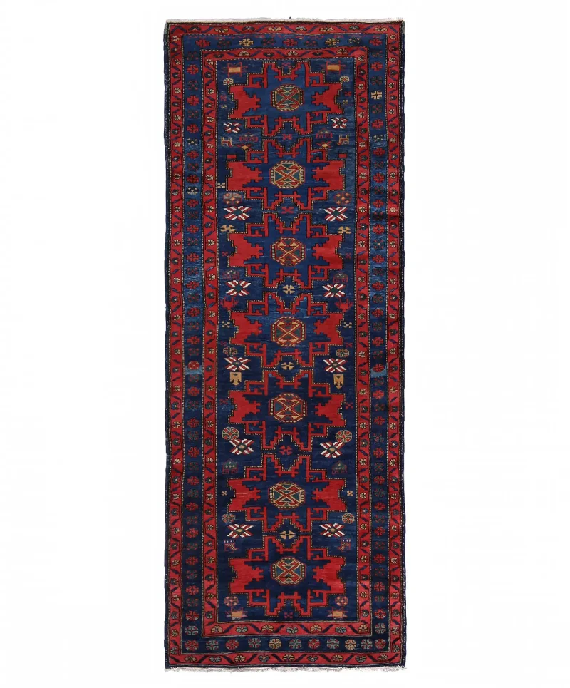 Russian-One of a Kind Caucasian Navy  -  3' 9'' x  10' 9''