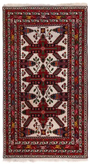 Russian-One of a Kind Caucasian Red - 5' 3'' x 9' 11''