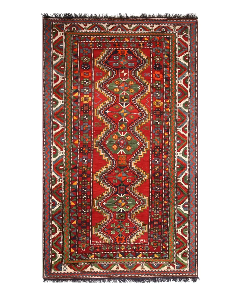 Russian-One of a Kind Caucasian Red  -  5' 11'' x  10' 10''