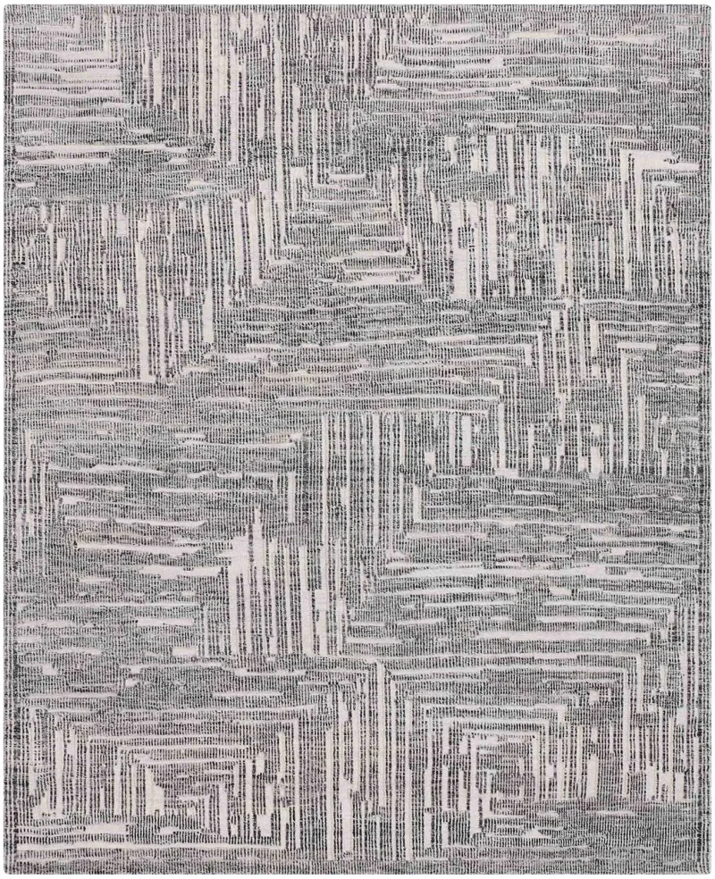 Scandic III SCD3-02 Ivory/Grey  -  8'  x  10' 