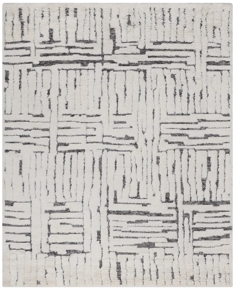 Skandi  SKD-02 Ivory/Grey  -  9' 2'' x  12' 
