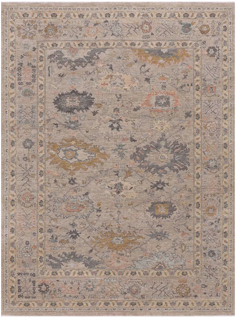 Sorin SORN-09 Soft Warm Beige/Faded Gray  -  8'  x  10' 