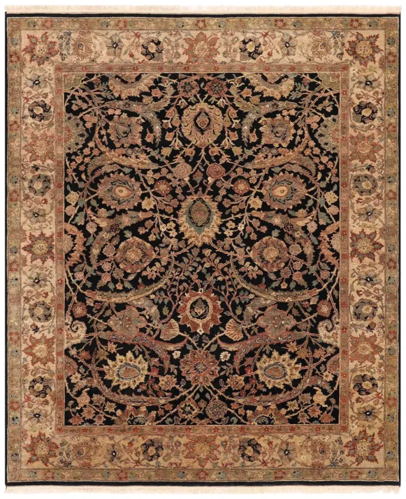 Splendor Sultanabad Black  -  8' 2'' x  10' 