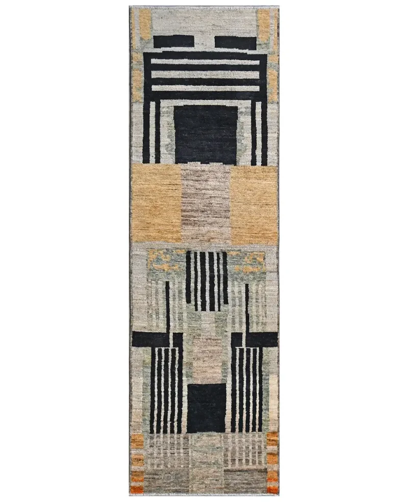 Taimany TMN-22 Tan/Multi  -  2' 6'' x  9' 4''