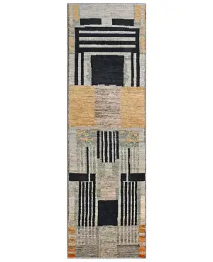 Taimany TMN-22 Tan/Multi - 2' 6'' x 9' 4''