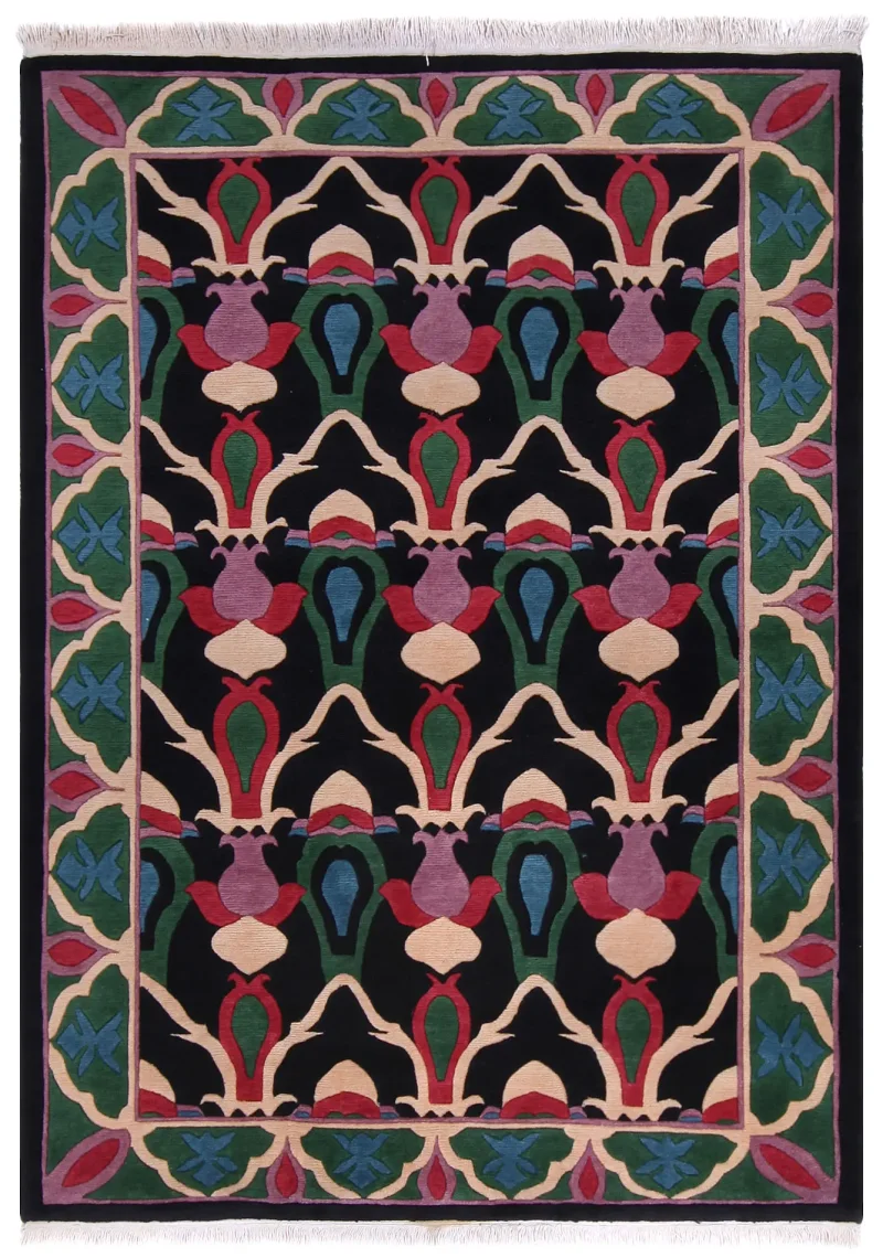 Tibetan-One of a Kind Antigua Green  -  5' 10'' x  6' 2''