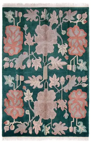 Tibetan-One of a Kind Beama Grey - 6' x 9'