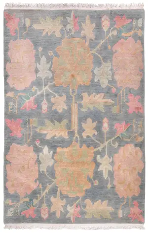 Tibetan-One of a Kind Beama Sea - 6' x 9' 2''