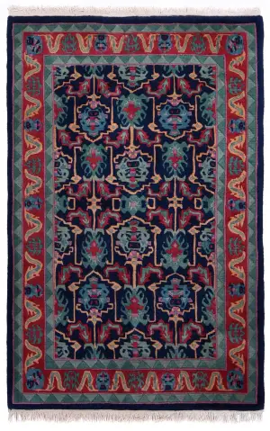 Tibetan-One of a Kind CL-NPL-NT1 Blue - 4' 2'' x 6' 3''