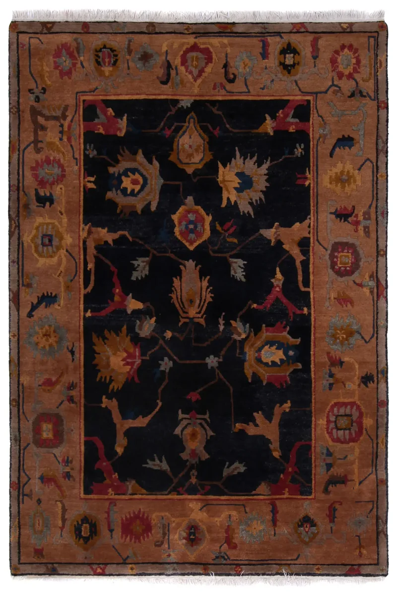 Tibetan-One of a Kind CL-NPL-NT4 Brown  -  6'  x  9' 