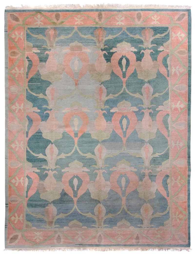 Tibetan-One of a Kind CL-NPL-NT2 Green  -  6'  x  9' 