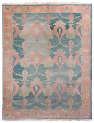 Tibetan-One of a Kind CL-NPL-NT6 Rose - 8' 11'' x 11' 6''