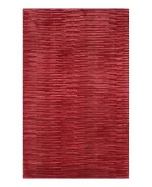 Tibetan Silk and Wool Lisa Red - 3' x 5'