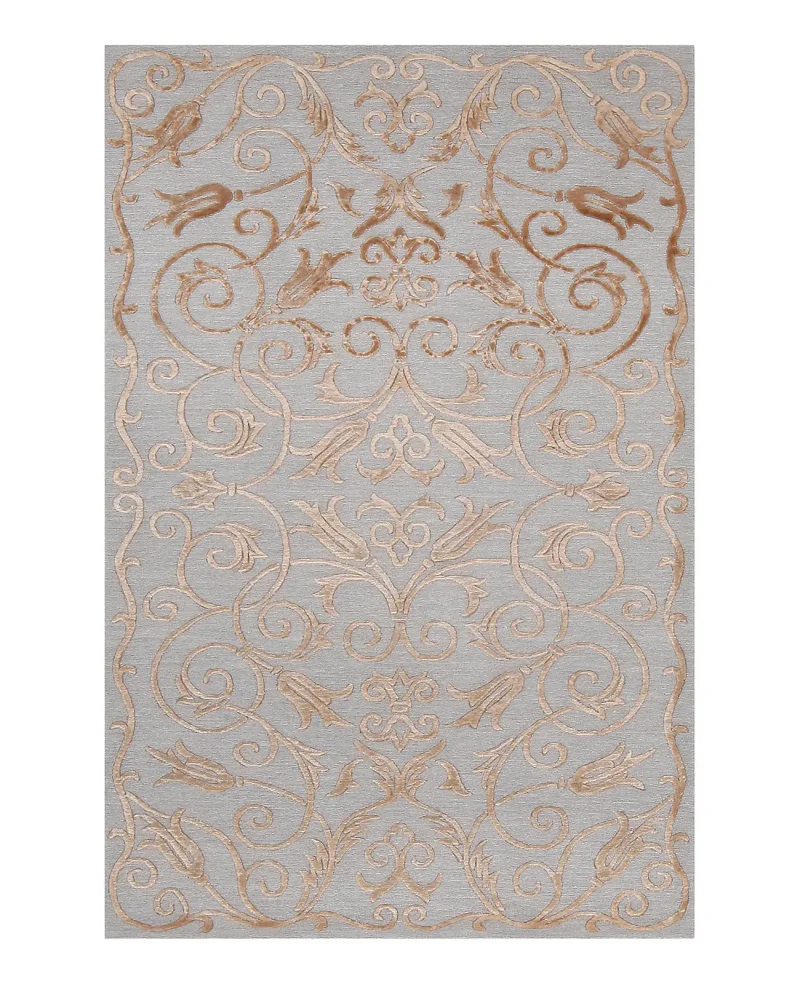 Tibetan Silk and Wool Transitional Gold  -  3'  x  5' 