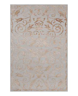 Tibetan Silk and Wool Transitional Gold - 3' x 5'