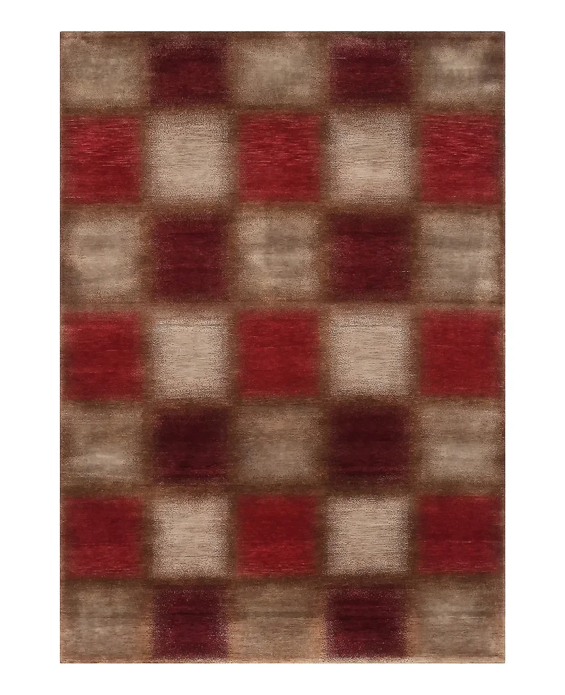 Tibetan Wool Ambiance Red  -  5' 6'' x  8' 6''