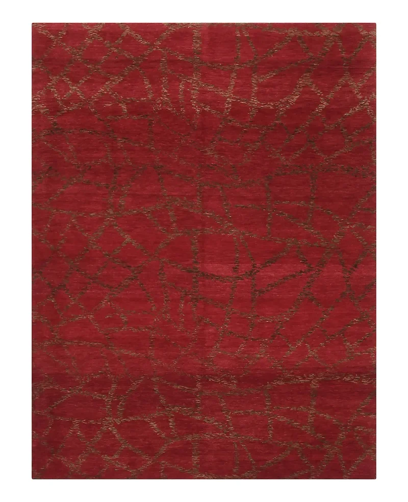 Tibetan Wool Complexion Crimson  -  6'  x  9' 
