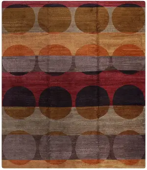 Tibetan Wool Modern Multi - 13' x 15'