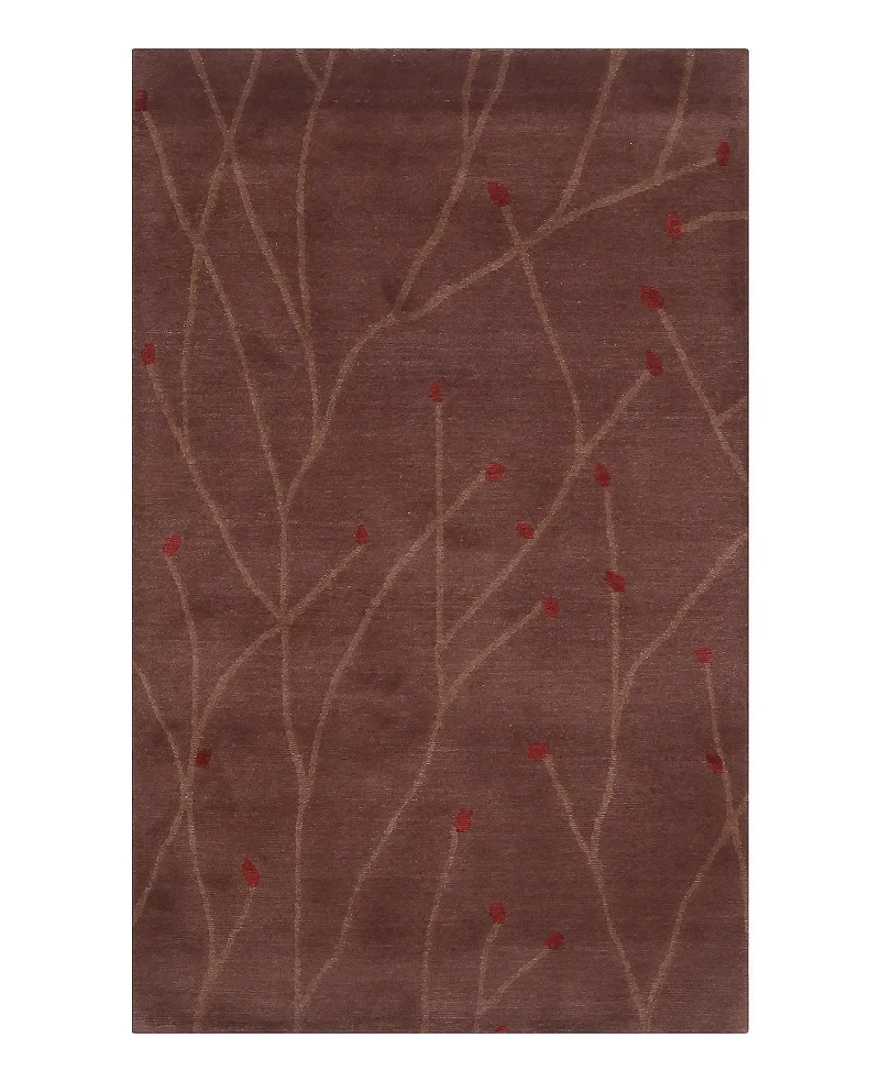 Tibetan Wool Tinle Brown  -  3'  x  5' 