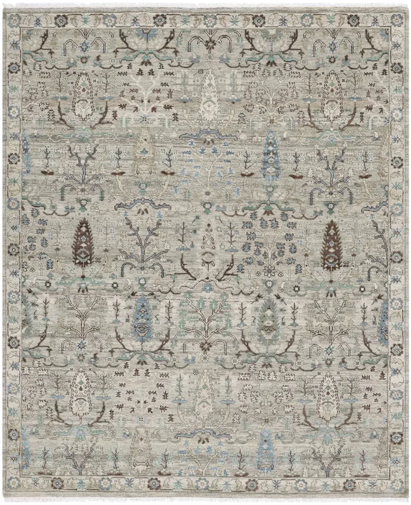 Timeless Heritage TMHR-01 Soft Grey/Beige  -  8' 1'' x  10' 