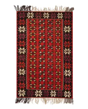 Turkish Kilim Bessarabian Red - 4' 6'' x 7' 6''