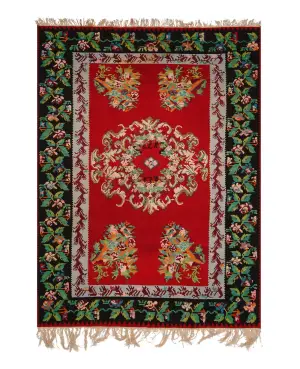 Turkish Kilim Bessarabian Red - 6' 6'' x 9' 11''