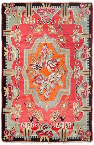 Turkish Kilim Bessarabian Multi - 6' 8'' x 10' 10''