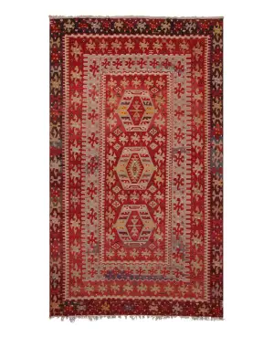 Turkish Kilim Kilim Multi - 5' 6'' x 10' 3''