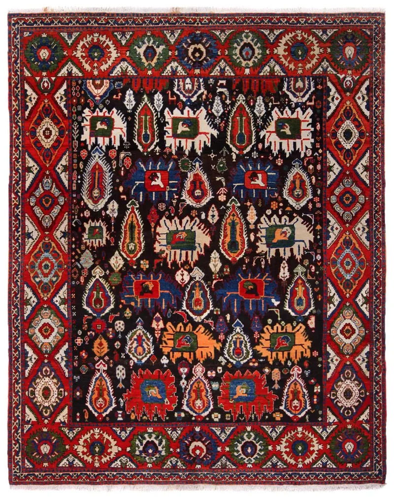 Turkish-One of a Kind Caucasian Multi  -  9' 1'' x  11' 2''
