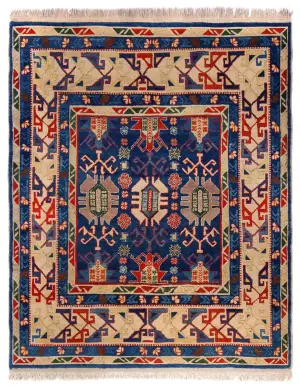 Turkish-One of a Kind Oushak Cream - 7' 6'' x 9' 2''
