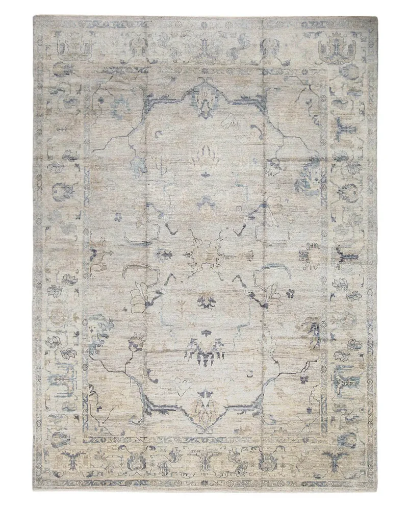 Turkish Oushak Oushak Grey  -  10' 4'' x  14' 2''