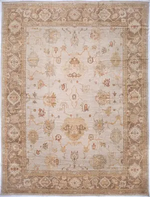 Turkish Oushak Oushak Taupe - 12' x 15' 9''