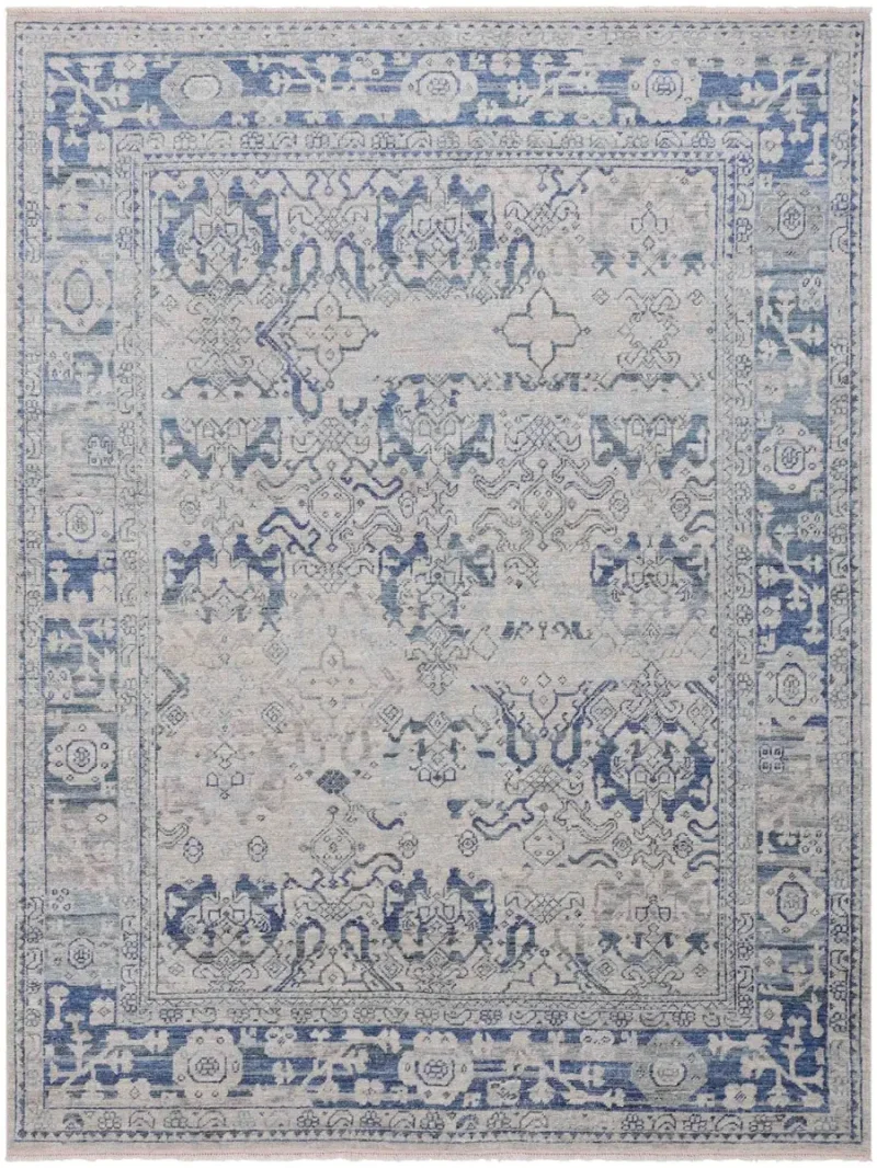 Turkish Oushak Oushak Light Grey/Ivory  -  7' 11'' x  10' 2''