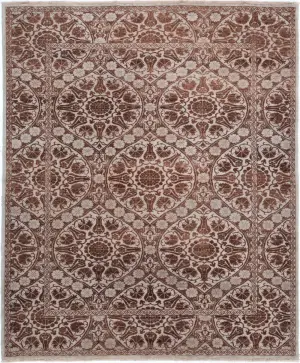 Turkish Wool Transitional Blue - 8' 2'' x 9' 11''