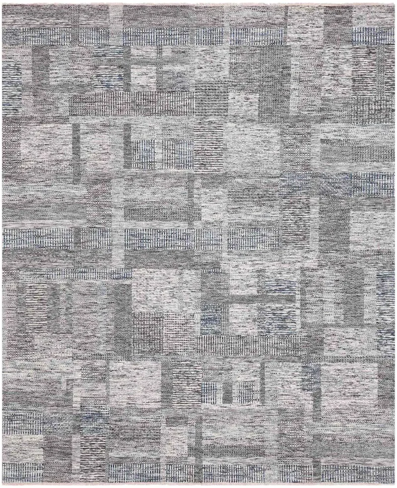 Urban Grid URBG-01 Light Ash Grey/Silver  -  8'  x  10' 