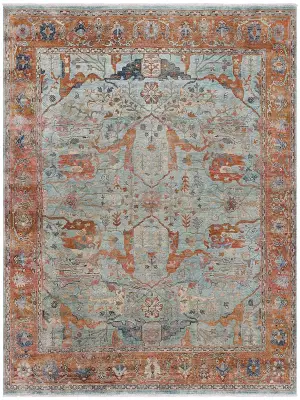 Valken VLKN-01 Soft Blue/Terracotta - 7' 11'' x 9' 1''